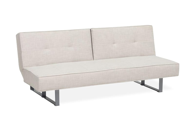 Bäddsoffa Dublin 190 cm - Beige|Grå - Möbler - Soffa - Bäddsoffa - Bäddsoffa längsbäddad