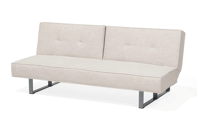 Bäddsoffa Dublin 190 cm - Beige|Grå - Möbler - Soffa - Bäddsoffa - Bäddsoffa längsbäddad