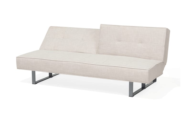 Bäddsoffa Dublin 190 cm - Beige|Grå - Möbler - Soffa - Bäddsoffa - Bäddsoffa längsbäddad