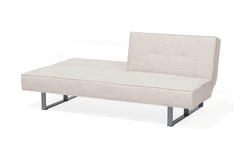 Bäddsoffa Dublin 190 cm - Beige|Grå - Möbler - Soffa - Bäddsoffa - Bäddsoffa längsbäddad