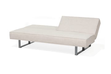 Bäddsoffa Dublin 190 cm - Beige|Grå - Möbler - Soffa - Bäddsoffa - Bäddsoffa längsbäddad