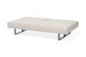 Bäddsoffa Dublin 190 cm - Beige|Grå - Möbler - Soffa - Bäddsoffa - Bäddsoffa längsbäddad