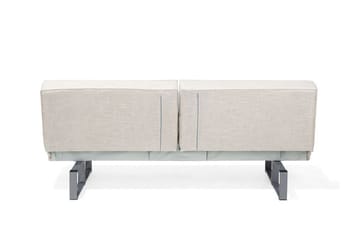 Bäddsoffa Dublin 190 cm - Beige|Grå - Möbler - Soffa - Bäddsoffa - Bäddsoffa längsbäddad