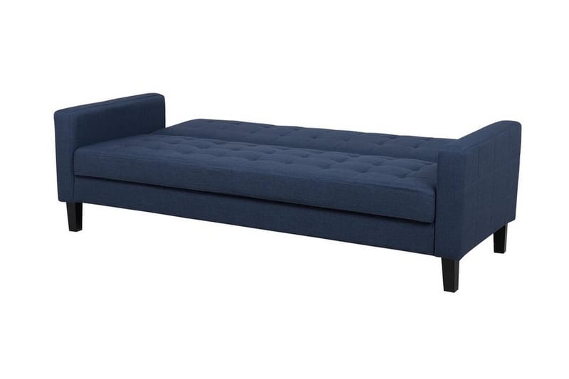 Bäddsoffa Vehkoo 200 cm - Blå - Möbler - Soffa - Bäddsoffa - Bäddsoffa längsbäddad