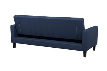 Bäddsoffa Vehkoo 200 cm - Blå - Möbler - Soffa - Bäddsoffa - Bäddsoffa längsbäddad