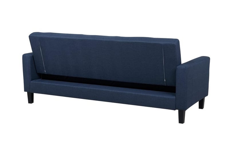 Bäddsoffa Vehkoo 200 cm - Blå - Möbler - Soffa - Bäddsoffa - Bäddsoffa längsbäddad