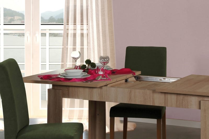 Matbord Skoglund Förlängningsbart - Brun - Matbord & köksbord