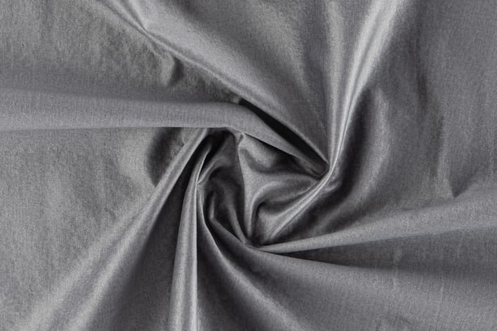 Komplett Sängpaket Rebeca 180x200 cm Knapp Gavel - Ljusgrå|Sammet - Komplett sängpaket - Kontinentalsäng - Dubbelsäng