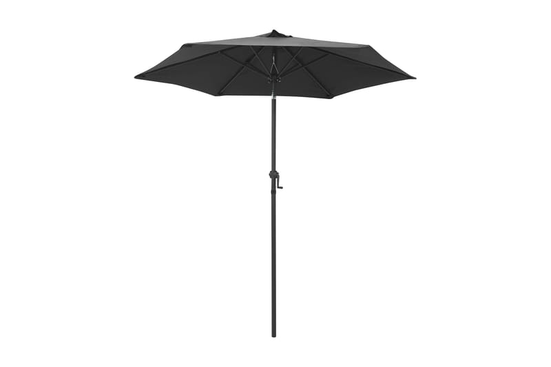 Parasoll antracit 200x211 cm aluminium - Parasoll