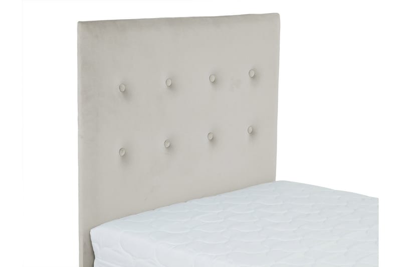 Kontinentalsäng Forenza 120x200 cm+Panel 60 cm - Grön - Komplett sängpaket
