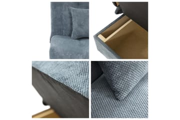 Bäddsoffa - Möbler - Soffa - Sammetssoffa