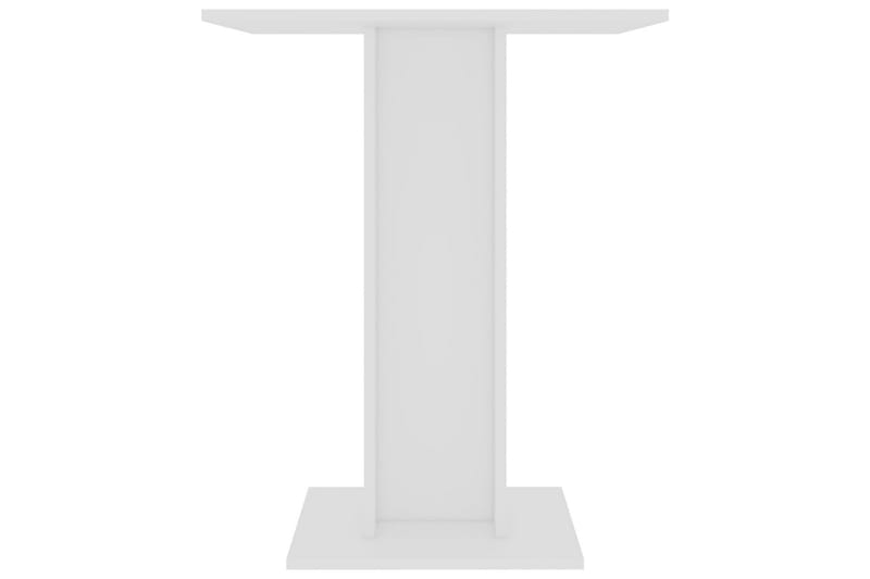 Bistrobord vit 60x60x75 cm spånskiva - Vit - Cafébord