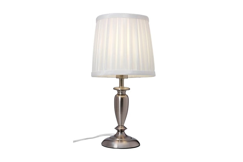 Bordslampa Ines Krom/Vit - Bordslampa