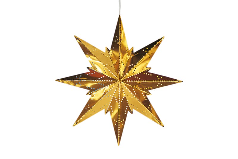 Rozen pappersstjärna 70cm - Star Trading - Jullampor - Adventsstjärna