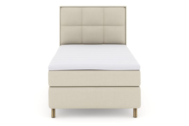 Komplett Sängpaket Choice No 3 120x200 Medium - Beige|Koppar - Kontinentalsäng - Komplett sängpaket