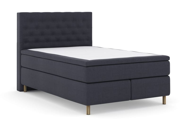 Komplett Sängpaket Choice No 4 160x200 Fast - Blå|Metall - Kontinentalsäng - Dubbelsäng - Komplett sängpaket