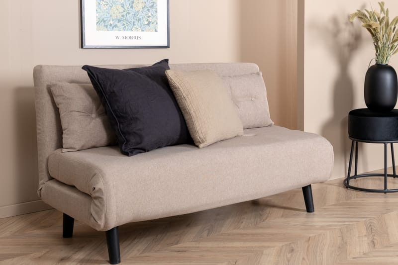 Vicky Bäddsoffa - Brun/Svart - Möbler - Soffa - Bäddsoffa - Framåtbäddad bäddsoffa