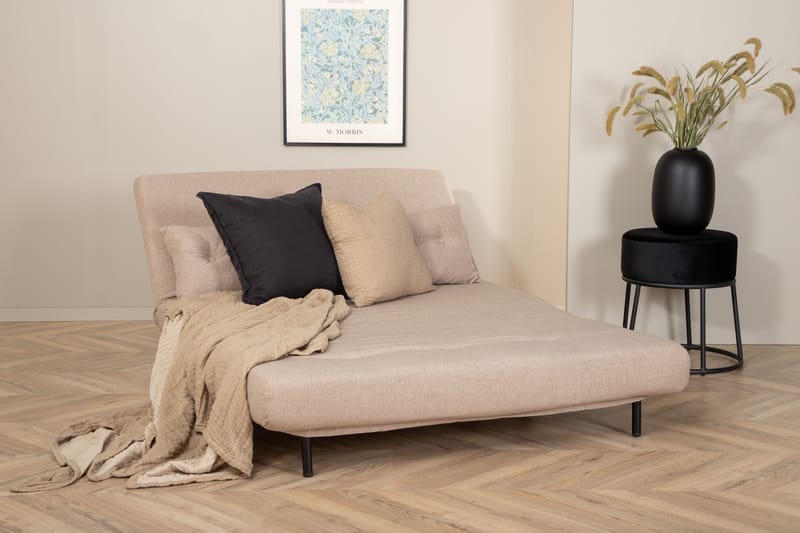 Vicky Bäddsoffa - Brun/Svart - Möbler - Soffa - Bäddsoffa - Framåtbäddad bäddsoffa