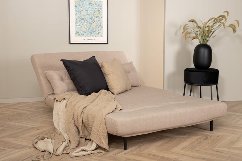 Vicky Bäddsoffa - Brun/Svart - Möbler - Soffa - Bäddsoffa - Framåtbäddad bäddsoffa