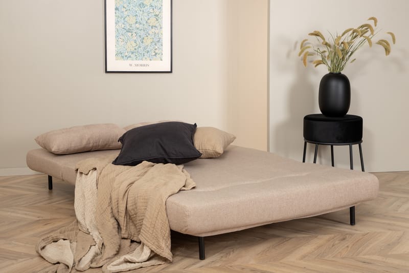 Vicky Bäddsoffa - Brun/Svart - Möbler - Soffa - Bäddsoffa - Framåtbäddad bäddsoffa