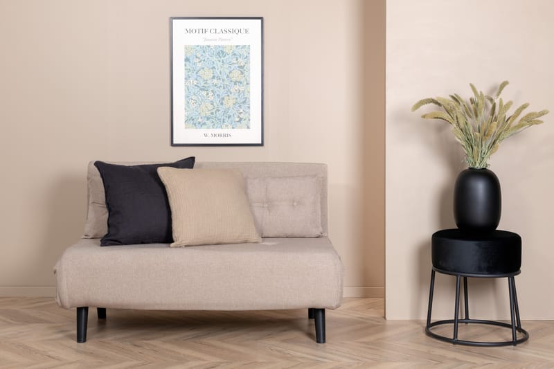 Vicky Bäddsoffa - Brun/Svart - Möbler - Soffa - Bäddsoffa - Framåtbäddad bäddsoffa