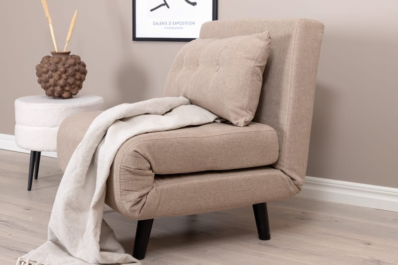 Vicky Bäddsoffa - Brun/Svart - Möbler - Soffa - Bäddsoffa - Framåtbäddad bäddsoffa