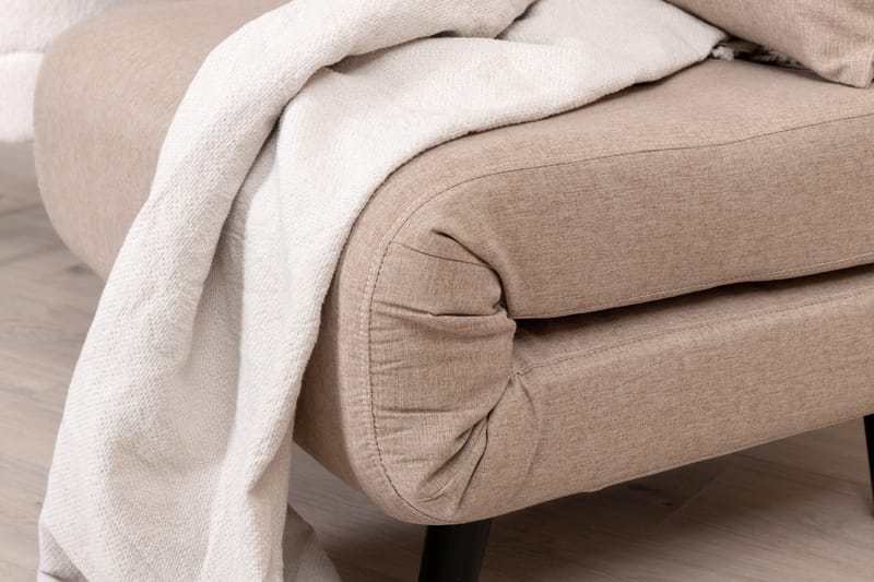 Vicky Bäddsoffa - Brun/Svart - Möbler - Soffa - Bäddsoffa - Framåtbäddad bäddsoffa