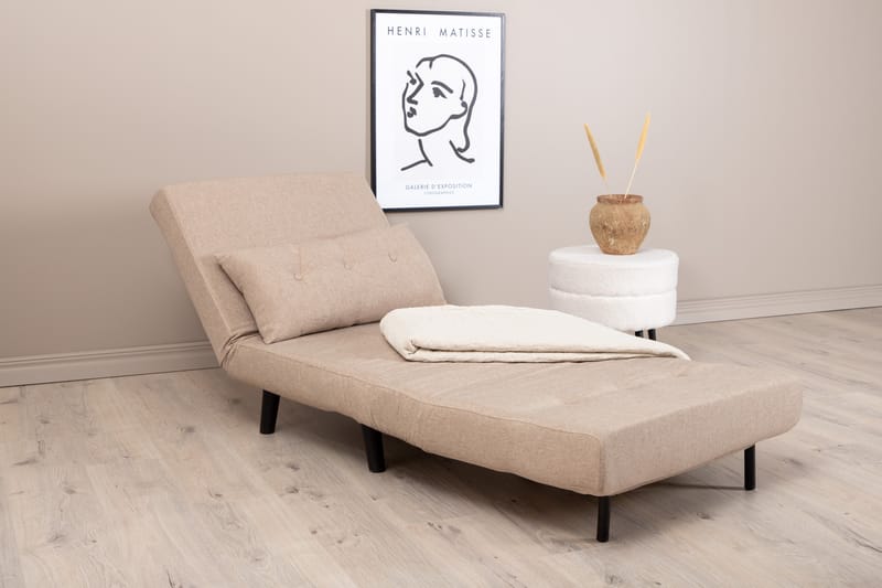 Vicky Bäddsoffa - Brun/Svart - Möbler - Soffa - Bäddsoffa - Framåtbäddad bäddsoffa