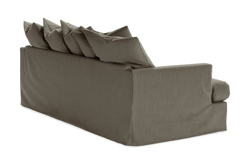 4-sits Soffa Armunia Tvättbar & avtagbar klädsel - Mörkgrön - 4 sits soffa
