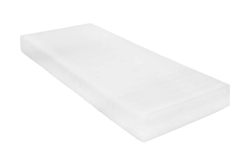 Dagbädd med madrass 90x200 cm grå massiv furu - Grå - Dagbädd