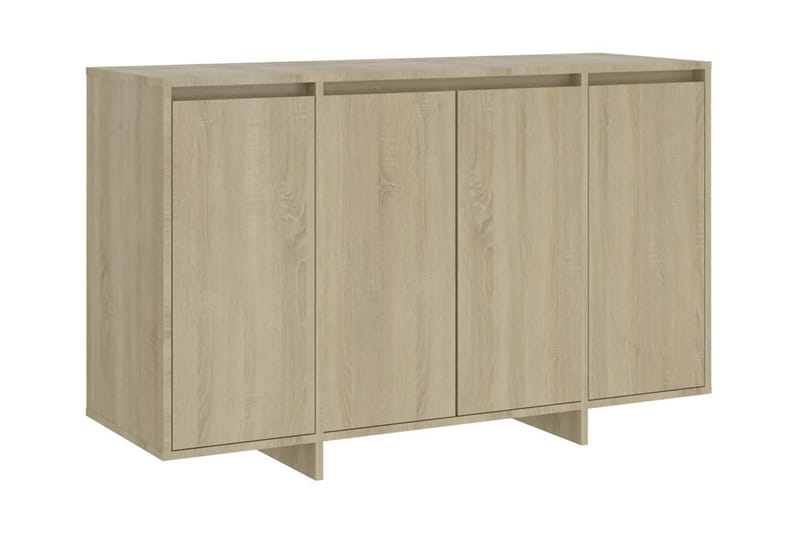 Skänk sonoma-ek 120x41x75 cm spånskiva - Ek - Sideboard & skänk