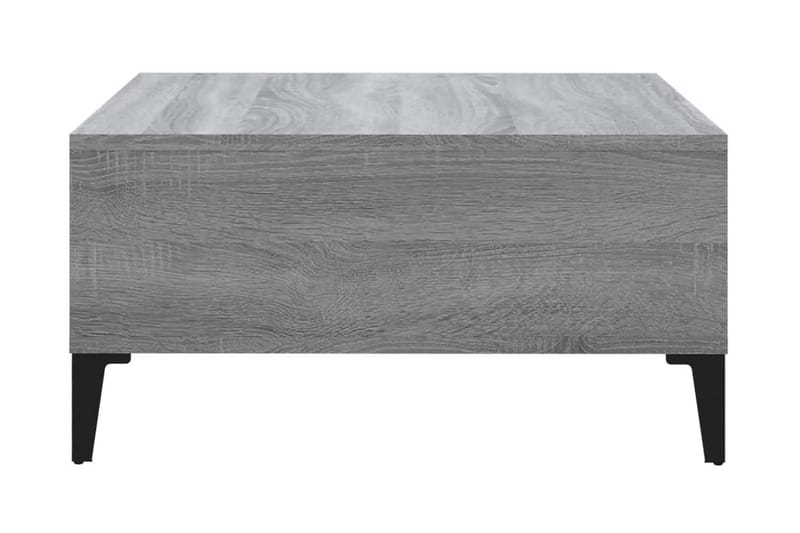 Soffbord grå sonoma 60x60x30 cm spånskiva - Grå - Soffbord