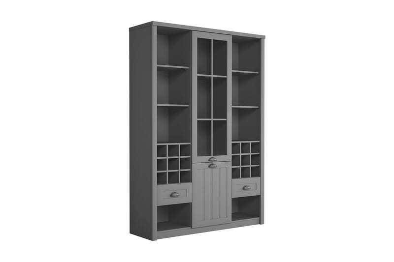 Bokhylla Sederon 140 cm - Bokhylla
