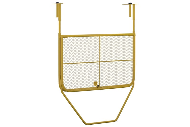 Balkongbord guld 60x40 cm stål - Guld - Balkongbord
