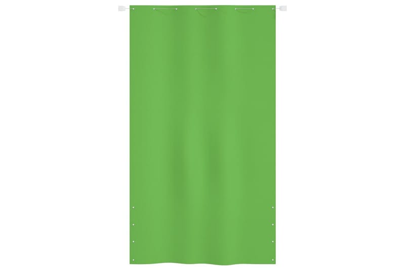 Balkongskärm ljusgrön 140x240 cm oxfordtyg - Ljusgrön - Balkongskydd