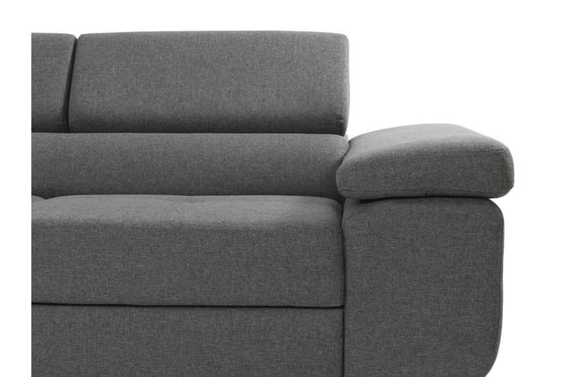 Bäddsoffa med schäslong - Brun - Möbler - Soffa - Bäddsoffa - Bäddsoffa längsbäddad