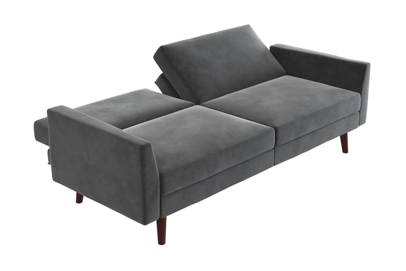 Bäddsoffa Juliana - Grå - Möbler - Soffa - Bäddsoffa - Bäddsoffa längsbäddad