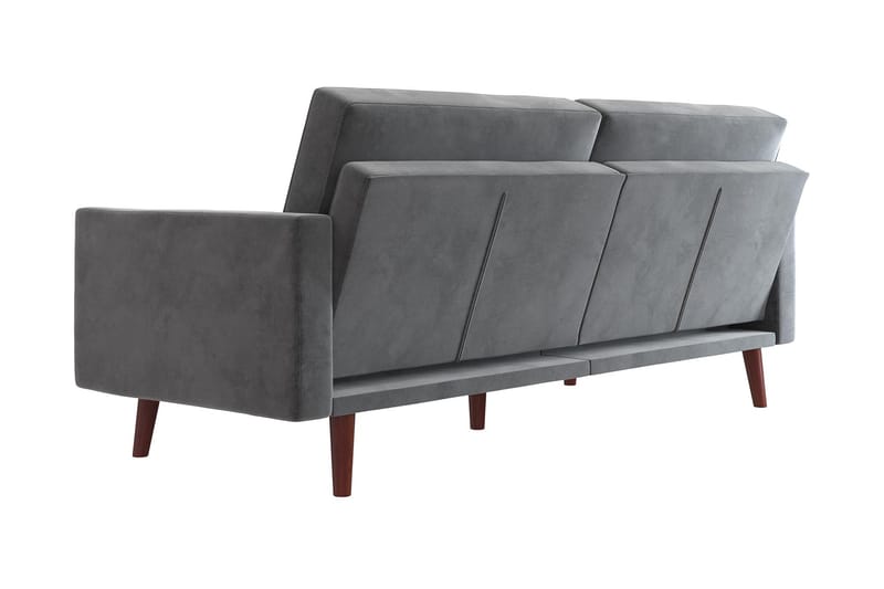 Bäddsoffa Juliana - Grå - Möbler - Soffa - Bäddsoffa - Bäddsoffa längsbäddad