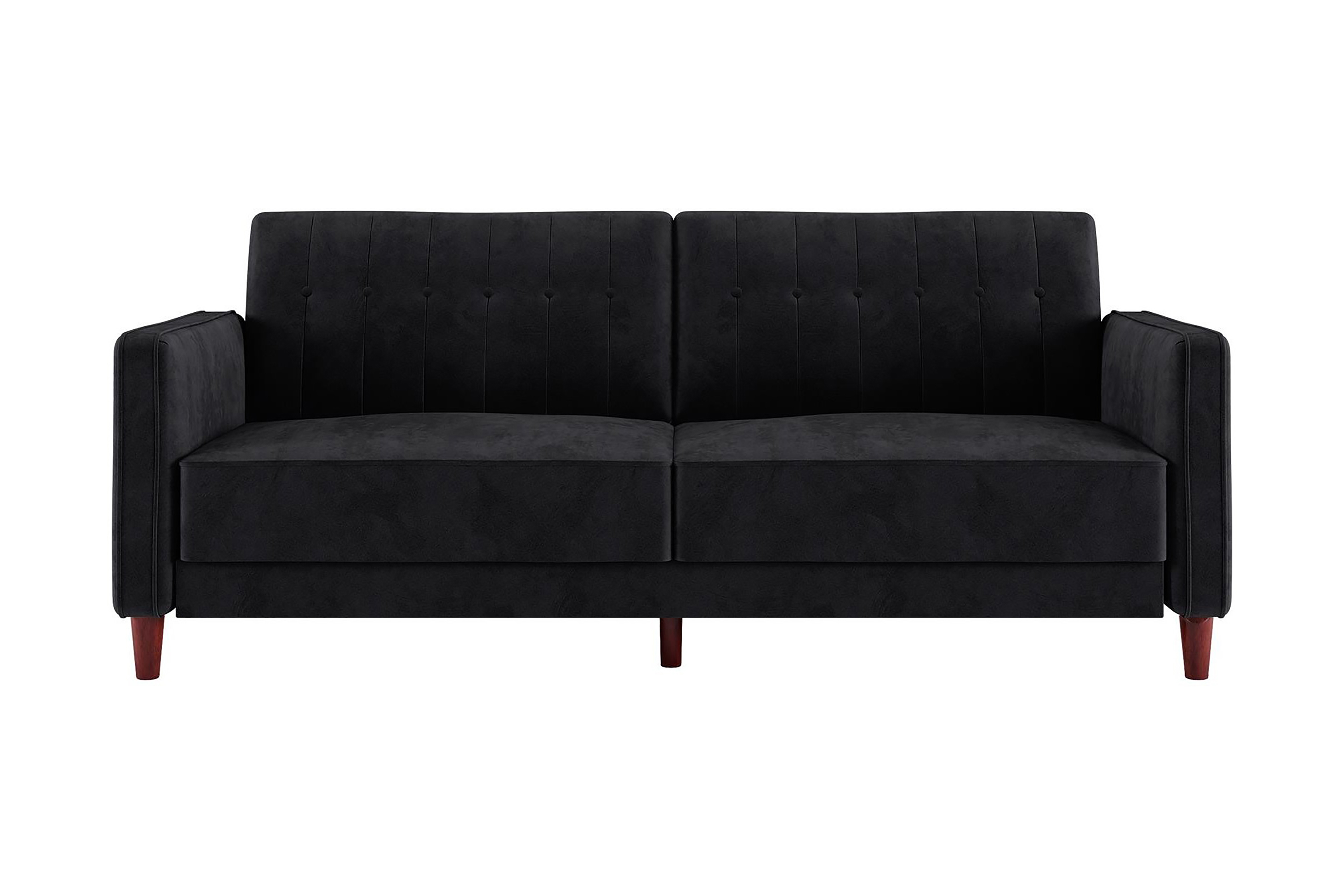 Bäddsoffa Pin Tufted Svart