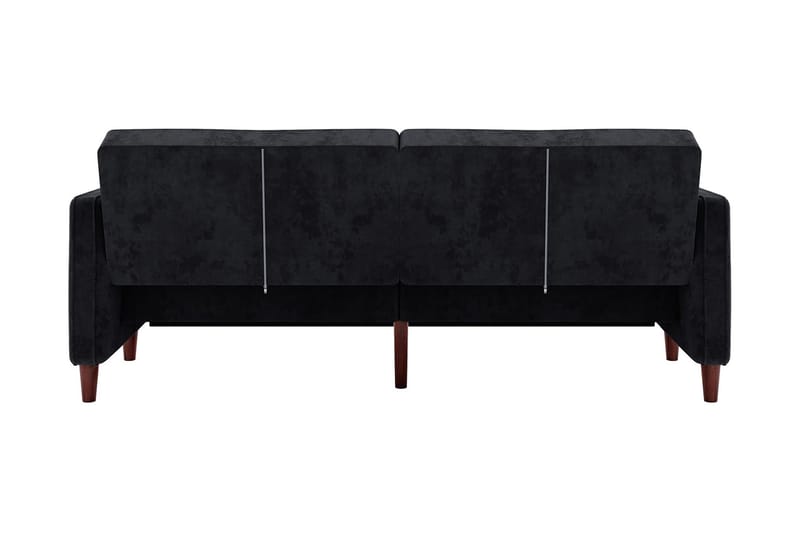 Bäddsoffa Pin Tufted - Svart - Möbler - Soffa - Bäddsoffa - Bäddsoffa längsbäddad