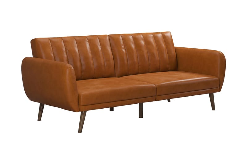 Bäddsoffa Brittany - Ljusbrun - Möbler - Soffa - Bäddsoffa - Bäddsoffa längsbäddad