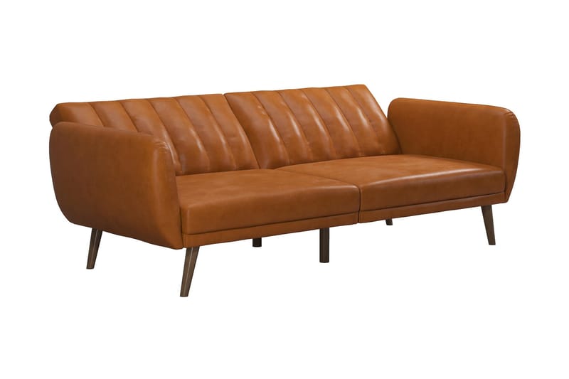 Bäddsoffa Brittany - Ljusbrun - Möbler - Soffa - Bäddsoffa - Bäddsoffa längsbäddad