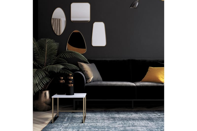 Bäddsoffa Adley - Svart - Möbler - Soffa - Bäddsoffa - Bäddsoffa längsbäddad