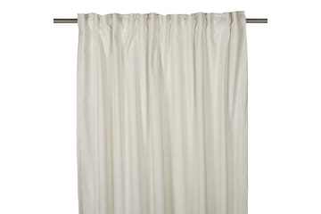 Sammetsgardin Velvet Multibandslängd 2-pack 280 cm Offwhite