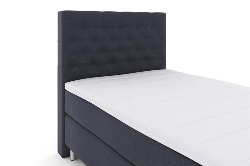 Komplett Sängpaket Choice No 3 120x200 Medium - Blå|Metall - Kontinentalsäng - Komplett sängpaket