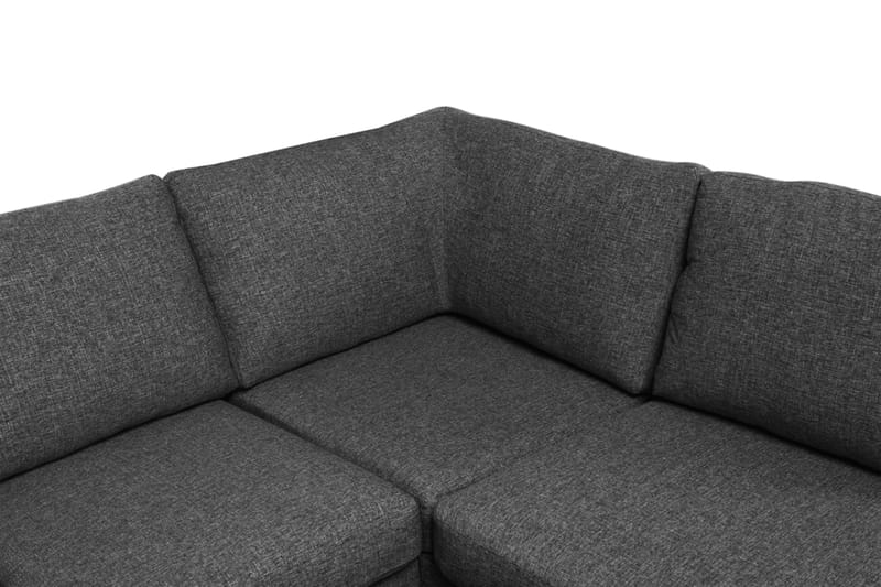 U-soffa Sit Down med Divan Vänster - Mörkgrå - U-soffa