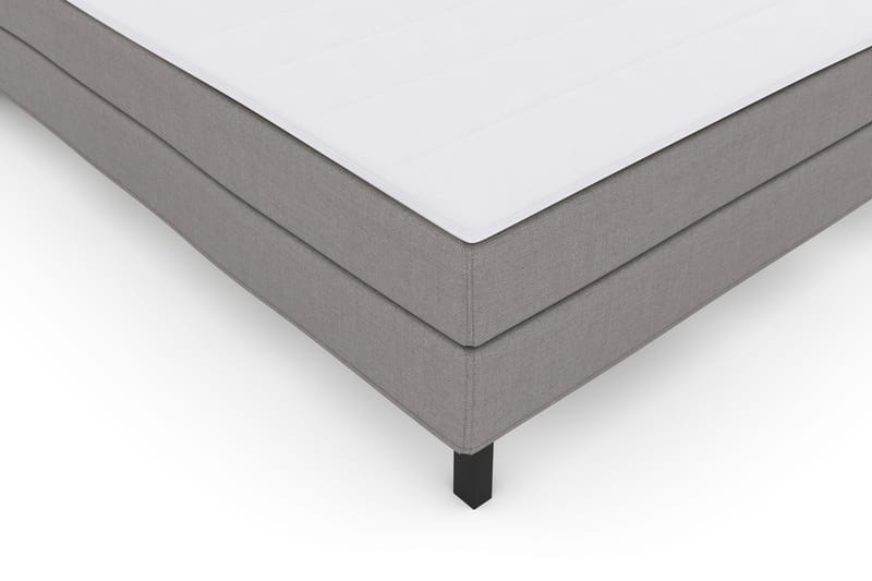 Komplett Sängpaket Choice No 1 160x200 - Ljusgrå|Svart - Kontinentalsäng - Dubbelsäng - Komplett sängpaket