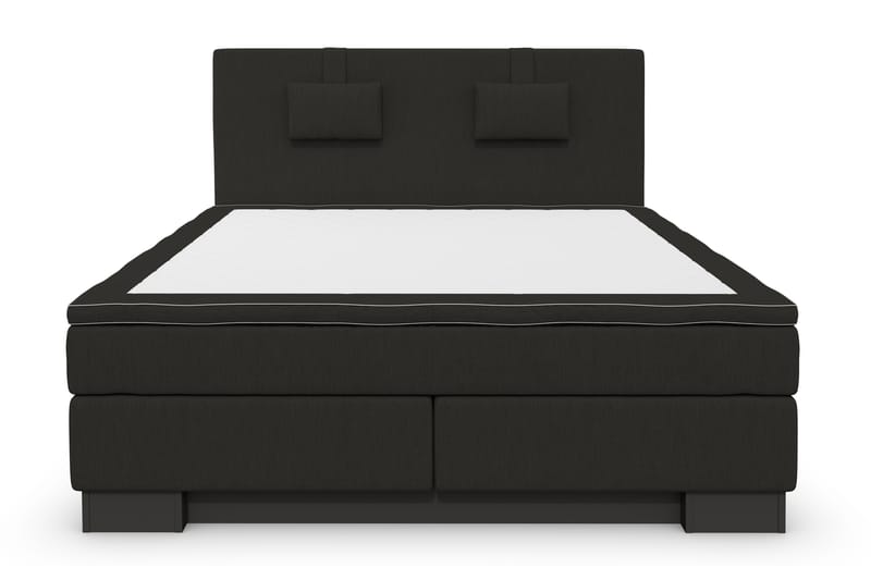 Komplett Sängpaket Romance Lyx Svart - 160x200 - Komplett sängpaket - Kontinentalsäng - Dubbelsäng
