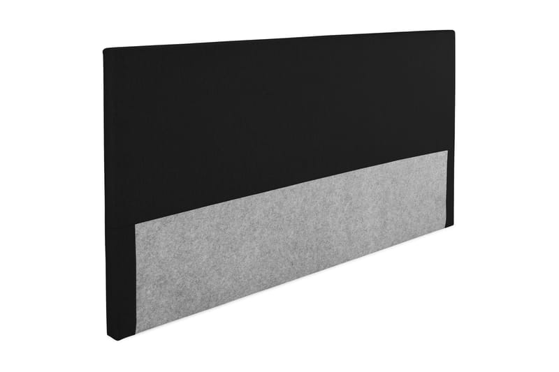 Sänggavel Brighton 160 cm - Svart - Sänggavel