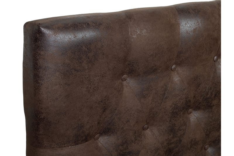 Sänggavel Idolva 180 cm - Antikbrun - Sänggavel